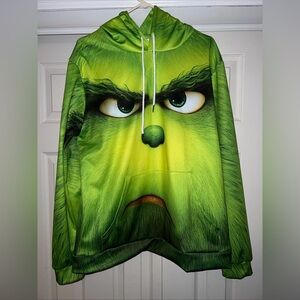 Men’s XL Grinch Hoodie Worn Once